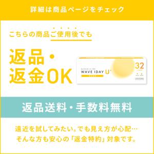 【1箱】WAVEワンデー ユー プラス 遠近両...の詳細画像1