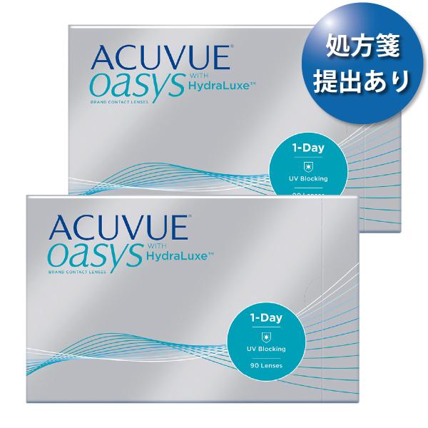 【送料無料★30枚あたり2,325円(税込2,557円)】ワンデーアキュビューオアシス 90枚パック...