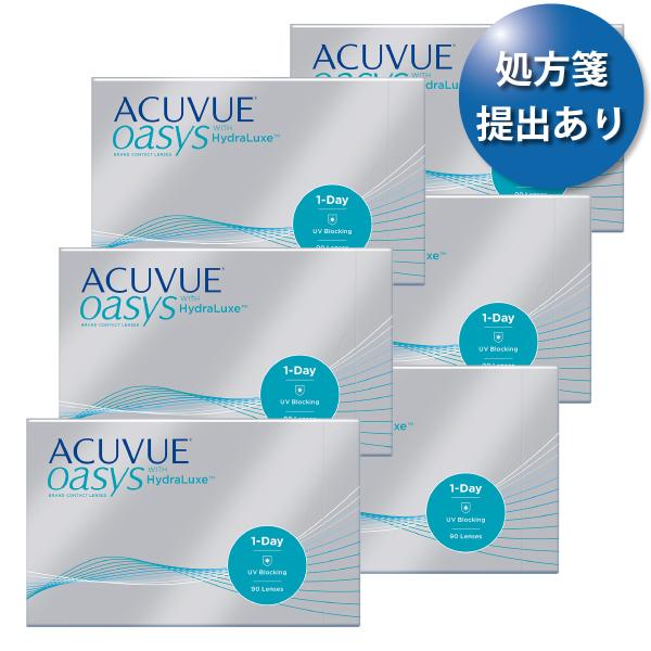 【送料無料★30枚あたり2,308円(税込2,538円)】ワンデーアキュビューオアシス 90枚パック...