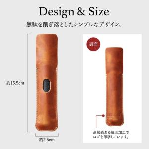 プルームテック プラス ヌメ革 スリットケース...の詳細画像2