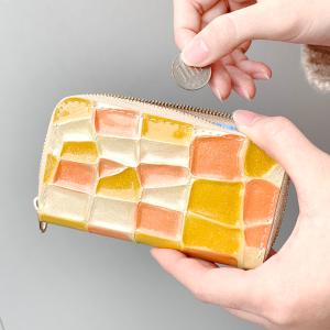 コインケース レディース 小銭入れ 本革 ステ...の詳細画像5