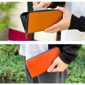 栃木レザー 財布 長財布 メンズ レディース ...の詳細画像3