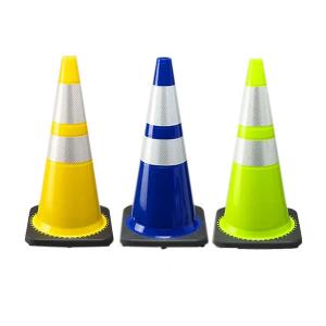 TRコーン 赤/黄/黄緑/青(3.5kg)カラーコーン 三角コーン 三角ポール