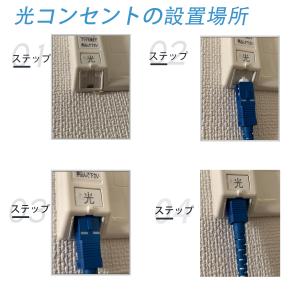 光ファイバーケーブル 光回線 光ケーブル SC...の詳細画像5