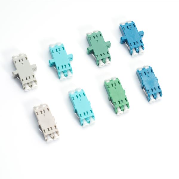 光アダプタ 光ファイバアダプタ LCコネクタ中継アダプタ LCメス-LCメス シングル/マルチモード...