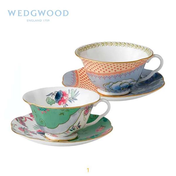 ウェッジウッド Wedgwood カッコー ティーカップ＆ソーサー 4セット 結婚祝い プレゼント ...