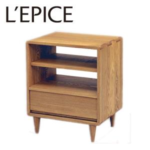 キャビネット　ローキャビネット　52cm×40cm×63cm　アッシュ　オイル仕上げ｜lepice