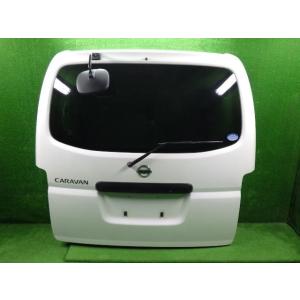 キャラバン CBA-SGE25 バックドアASSY QM1 白  プライバシーガラス付/ミラー付/ ...