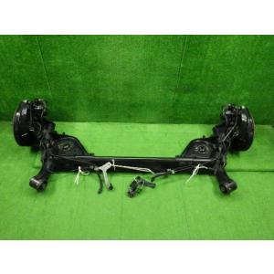 リーフ ZAA-ZE1 RアクスルビームASSY XBJ   ローター/キャリパー/レベライザー付 ...