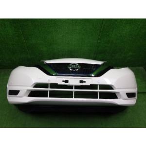 ノート DAA-HE12 FバンパーASSY QAB 白パール  ソナー付/カメラ付/グリル付/ 6...