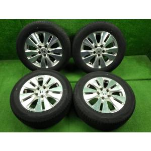 ホンダ RK6 ステップワゴン 純正 中古  タイヤホイール4本セット 16×6J 夏タイヤ205-...