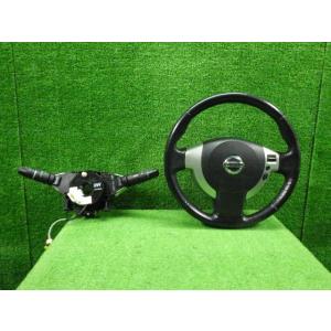 エクストレイル LDA-DNT31 ハンドル＆ディマーSWセット   インフレーター欠品 48430...