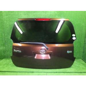 ポルテ DBA-NSP140 バックドアASSY 4U3 茶  プライバシーガラス/ワイパー/ハイマ...