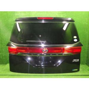 エルグランド DBA-TE52 バックドアASSY GAE 黒  熱線/ワイパー/スポイラー/カメラ...