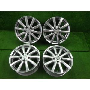 新品未走行中古　社外  アルミホイール　4本セット　ブリジストン 16インチ 6.5J +38 PC...