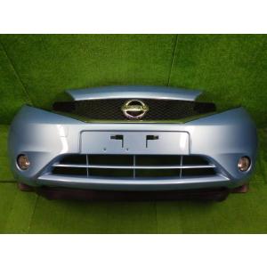 ノート DBA-NE12 FバンパーASSY RBE 青  フォグ付/グリル付 62022-3VA1...