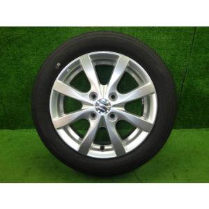 中古  純正アルミノーマルタイヤ1本　HA97S　アルト　14インチ　４．５Ｊ　+45　PCD100...