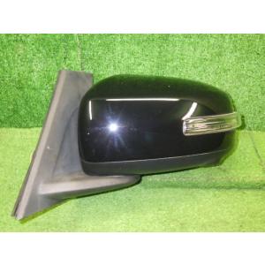 デイズルークス DBA-B21A 左サイドミラー CAN 黒 X42 ウィンカー付/ヒーター付/カメ...