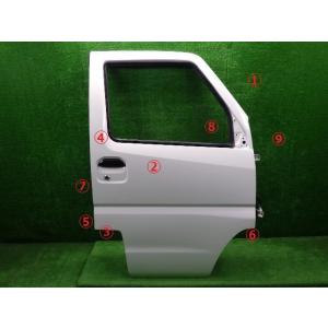 クリッパー GBD-U72V 右FドアASSY W09 白  80100-6A0A7 80100-6...