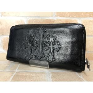 【中古】 Chrome Hearts クロムハーツ REC F ZIP 3セメタリークロスパッチ ダ...
