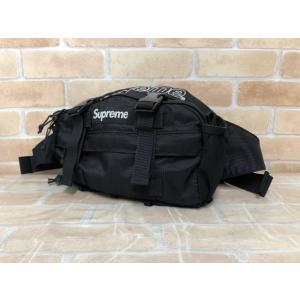 【中古】 Supreme シュプリーム 19AW Waist Bag CORDURA  ブラック  ...