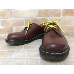 【中古】 Dr.Martens ドクターマーチン  1461 3 ホール シューズ チェリーレッド ...