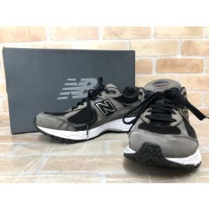 【中古】 New Balance ニューバランス スニーカー ML2002RB  ブラック×グレー ...