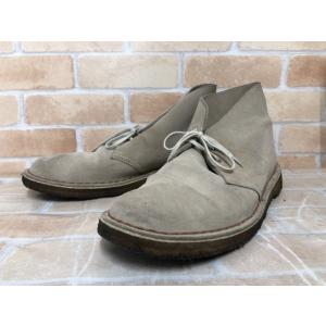 【中古】 Clarks クラークス デザートブーツ 31695 ベージュ UK10 11144723...