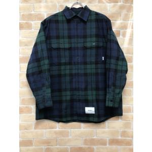 【中古】 WTAPS ダブルタップス DECK/LS/COTTON.FLANNEL.TEXTILE....