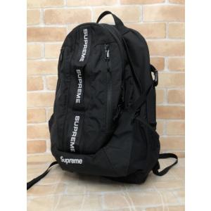 【中古】 Supreme シュプリーム FW22 Backpack リュックサック ブラック  11...