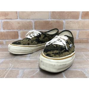 【中古】 VANS  バンズ AUTHENTIC 44 CAMO ANTIQUE GOLD アンティ...