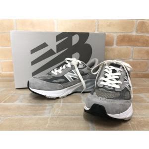 【中古】 箱有 New Balance ニューバランス W990GL6 グレー US5 111449...