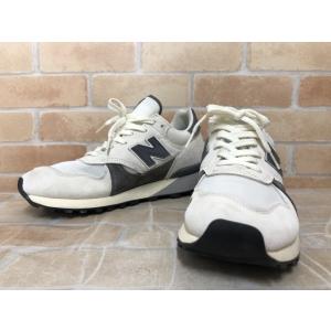 【中古】 New Balance ニューバランス M475VTA スニーカー オフホワイト US9（...