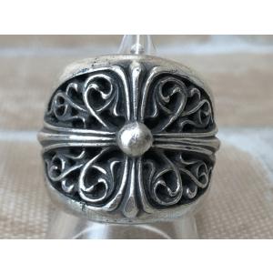 【中古】 CHROME HEARTS クロムハーツ クラシックオーバルリング　22号   11137...