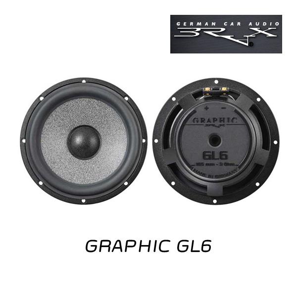 BRAX GRAPHIC GL6　16cm ウーファー（2個1組）