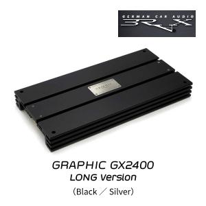 BRAX GRAPHIC GX2400　150W×4ch パワーアンプ ロングバージョン（Black...