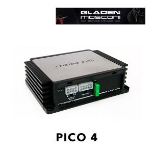 グラデン モスコニ ONE 130.4 アンプ 4WAY AB級 (GLADEN MOSCONI