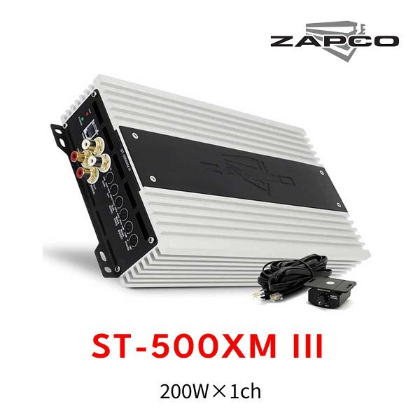 ZAPCO（ザプコ） ST-X SQ IIIシリーズアンプ ST-500XM III 200W×1c...