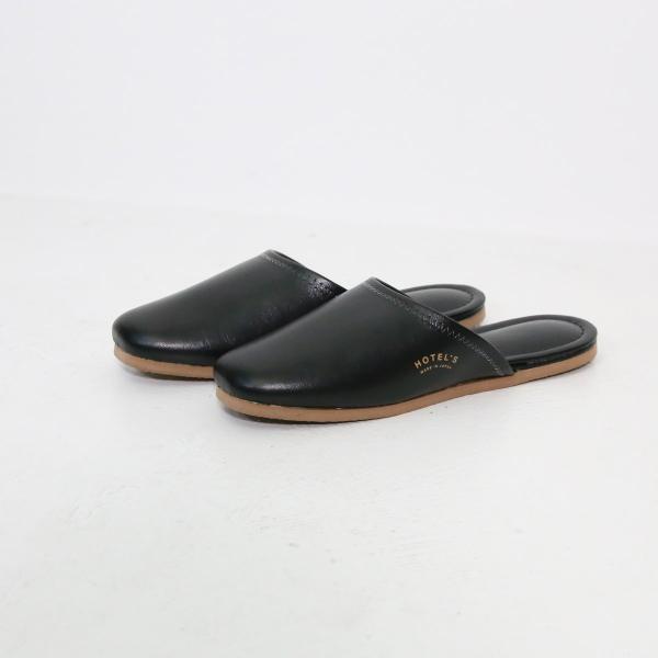 ホテル仕様のスリッパ（ブラック）