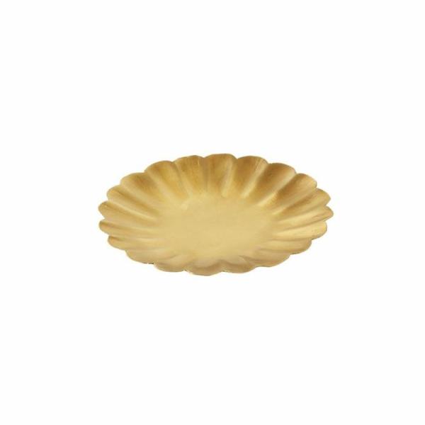 真鍮のフラワートレイ S（100mm）