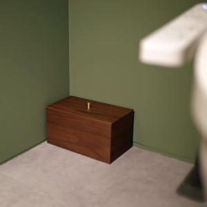 トイレットロール収納箱 2個用 ウォールナットの詳細画像3