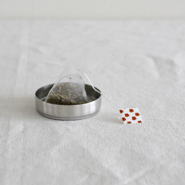 ティーバッグトレイ（シルバー）５個セット