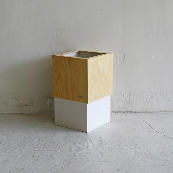 ダストボックスWcube　アイボリー