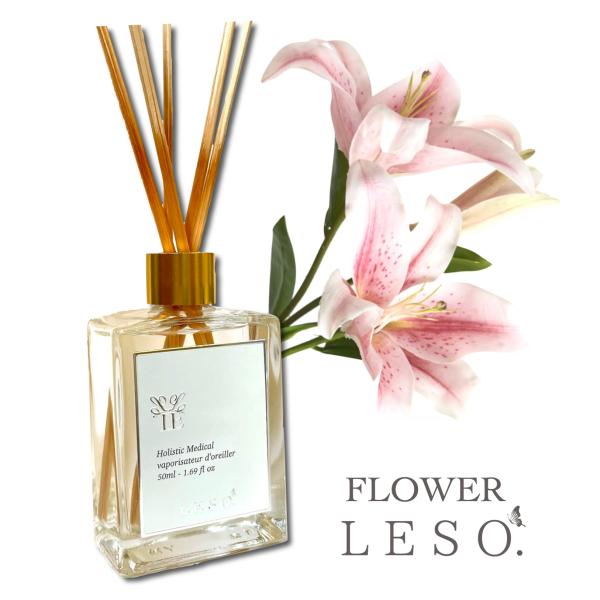 本物の花の香り【 百合 リリー 】リード ディフューザー 50ml フレグランス ＜フラワー レソッ...