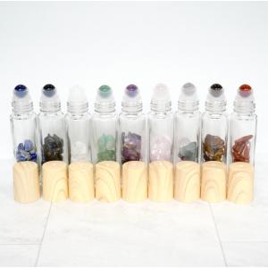 10ml 宝石 パワーストーン 木目キャップ  さざれ石