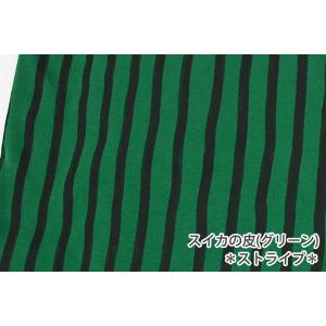 スムースニット生地105cm巾/スイカとメロン...の詳細画像4