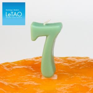 ルタオ LeTAO  ナンバーキャンドル「７」 ロウソク 誕生日