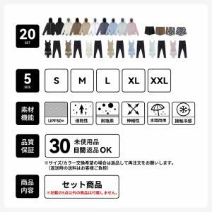水着 レディース ラッシュガード 上下 セット...の詳細画像2
