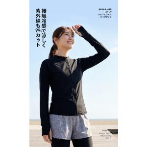 ラッシュガード レディース 長袖 uvカット ...の詳細画像1