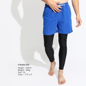 ラッシュガード メンズ レギンス 水着 大きい...の詳細画像1